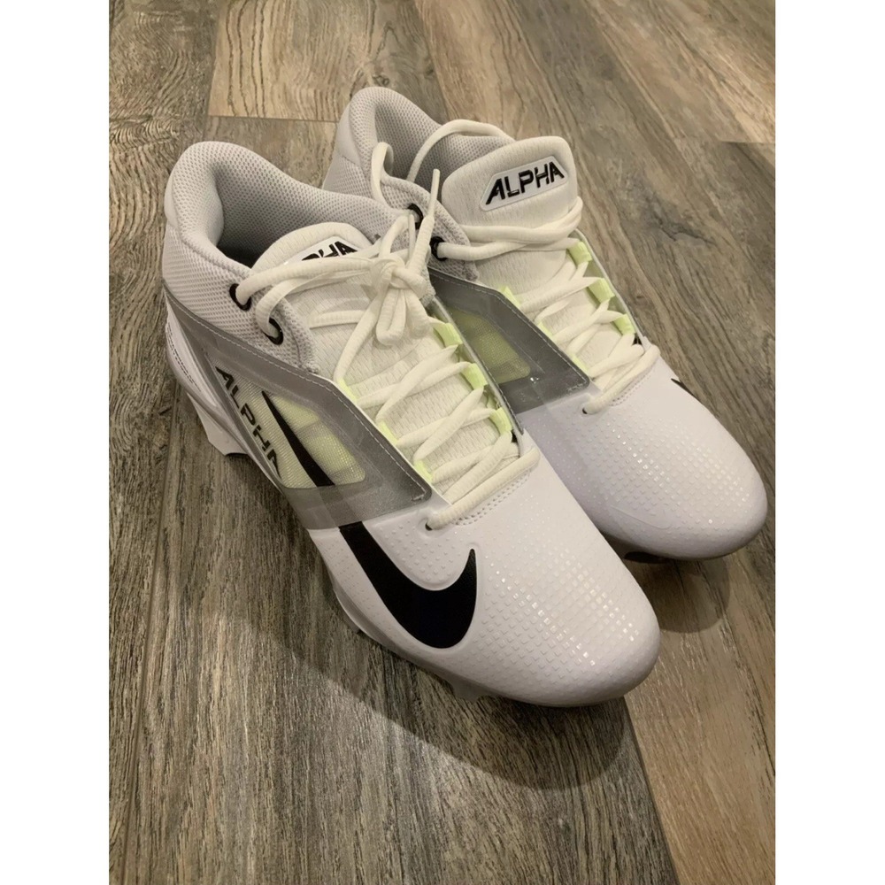 Nike Alpha Menace 4 Pro Men's‎ Football Cleats White/Photon FD7037-100 Sz 11